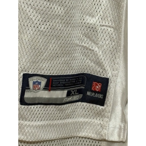 Carolina Panthers DeAngelo Williams #34 Jersey XL White Reebok NFL Autographed - Picture 5 of 10